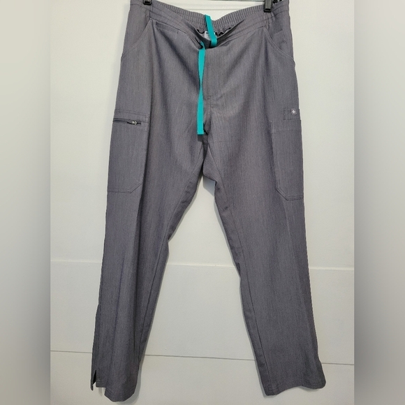 Figs Yola Skinny Scrub Pants in Graphite Size M/P - Picture 1 of 10